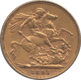 1895 GOLD SOVEREIGN ( GVF ) - SOVEREIGN - Cambridgeshire Coins