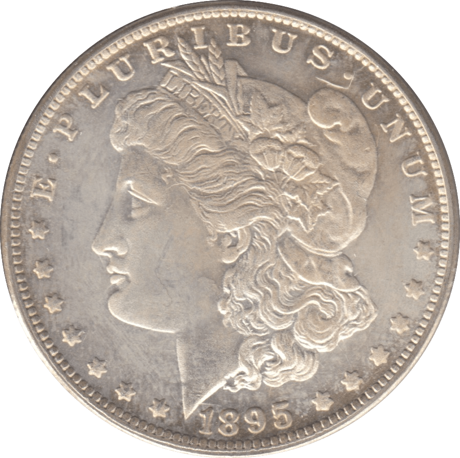 1895 MORGAN DOLLAR USA PHILADELPHIA MINT - WORLD COINS - Cambridgeshire Coins