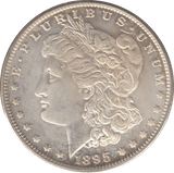 1895 MORGAN DOLLAR USA PHILADELPHIA MINT - WORLD COINS - Cambridgeshire Coins