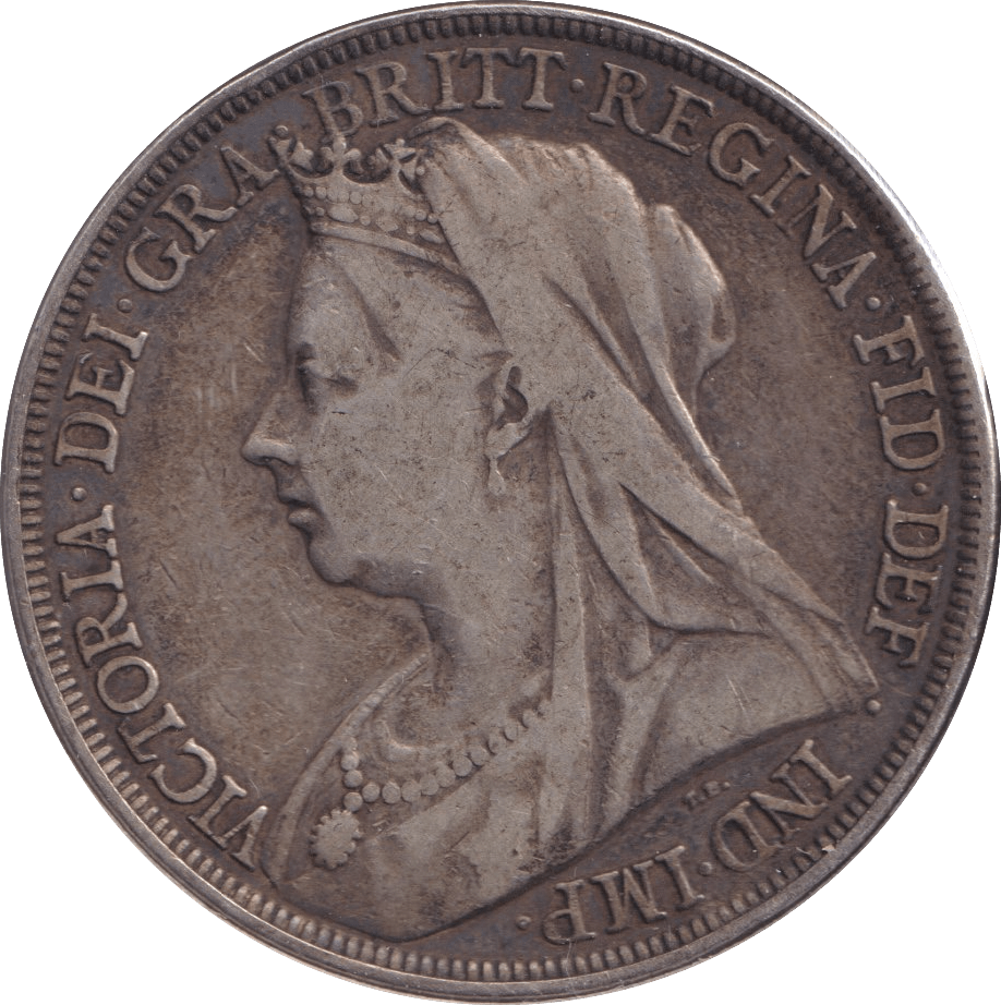 1896 CROWN ( FINE ) - CROWN - Cambridgeshire Coins