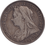 1896 CROWN ( FINE ) - CROWN - Cambridgeshire Coins