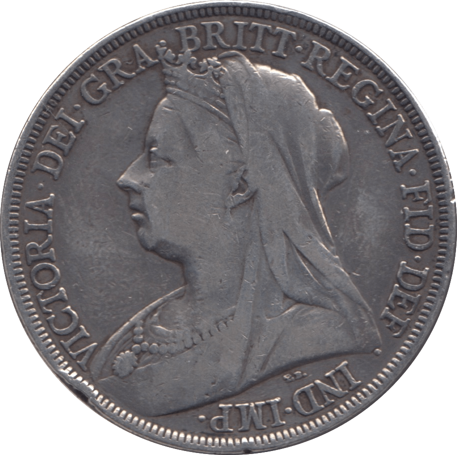 1896 CROWN ( FINE ) LX 2 - CROWN - Cambridgeshire Coins