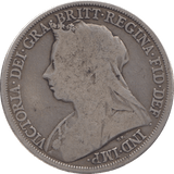 1896 CROWN ( FINE ) LX - CROWN - Cambridgeshire Coins