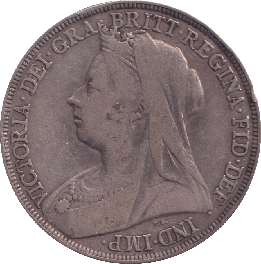 1896 CROWN ( GF ) - Crown - Cambridgeshire Coins