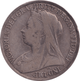 1896 CROWN ( GF ) - Crown - Cambridgeshire Coins