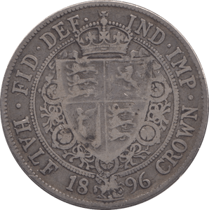 1896 FLORIN ( FINE ) - FLORIN - Cambridgeshire Coins