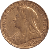 1896 GOLD SOVEREIGN ( GVF ) - SOVEREIGN - Cambridgeshire Coins