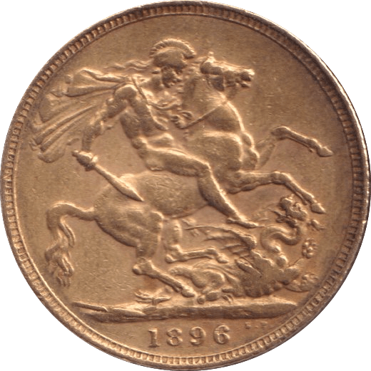 1896 GOLD SOVEREIGN ( GVF ) - SOVEREIGN - Cambridgeshire Coins