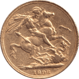 1896 GOLD SOVEREIGN ( GVF ) - SOVEREIGN - Cambridgeshire Coins