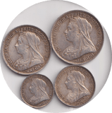 1896 MAUNDY SET VICTORIA - Maundy Set - Cambridgeshire Coins