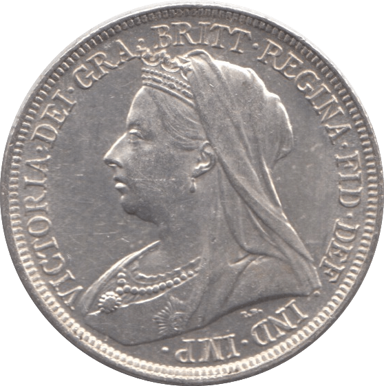 1896 SHILLING ( UNC ) - Shilling - Cambridgeshire Coins