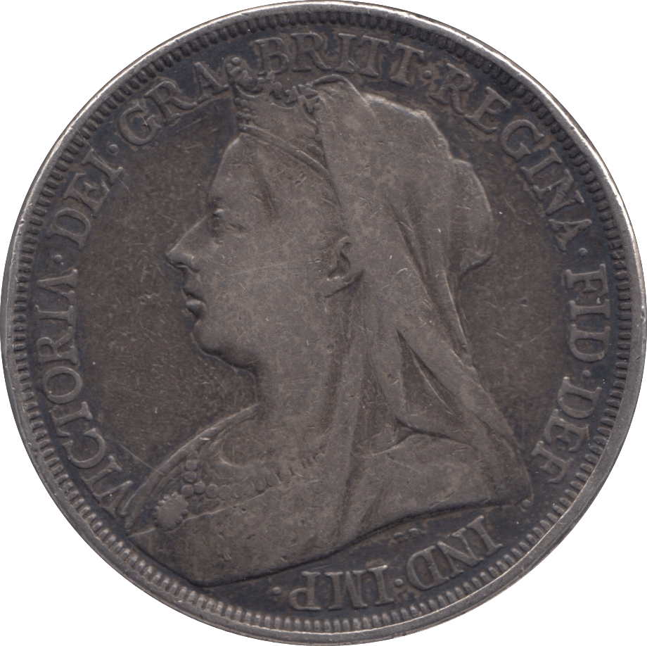 1897 CROWN ( GF ) LXI Crown Cambridgeshire Coins – Cambridgeshire Coins