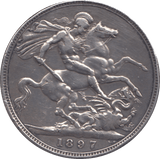 1897 CROWN ( VF ) - CROWN - Cambridgeshire Coins