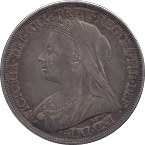 1897 CROWN ( VF ) LX - CROWN - Cambridgeshire Coins