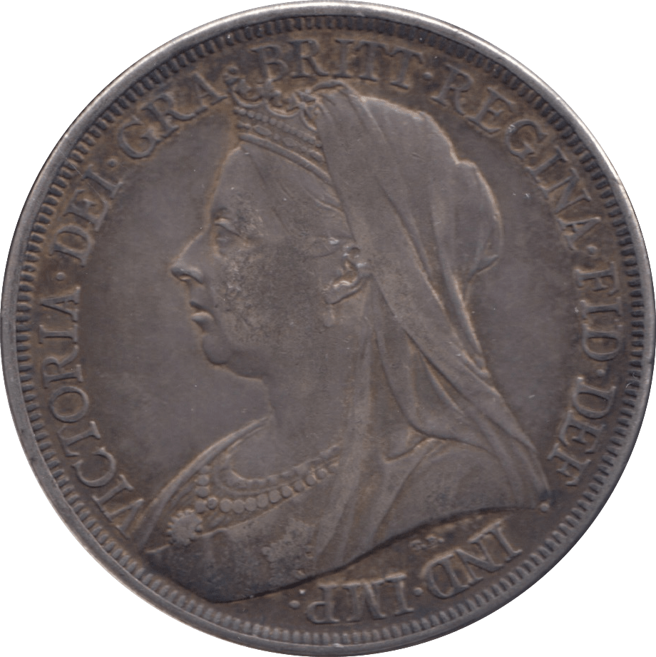 1897 CROWN ( VF ) LX - CROWN - Cambridgeshire Coins