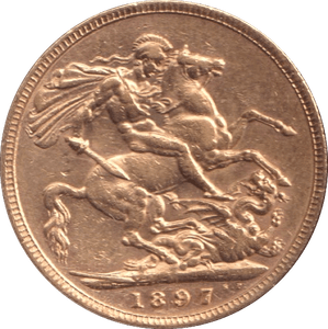 1897 GOLD SOVEREIGN ( GVF ) MELBOURNE MINT - SOVEREIGN - Cambridgeshire Coins