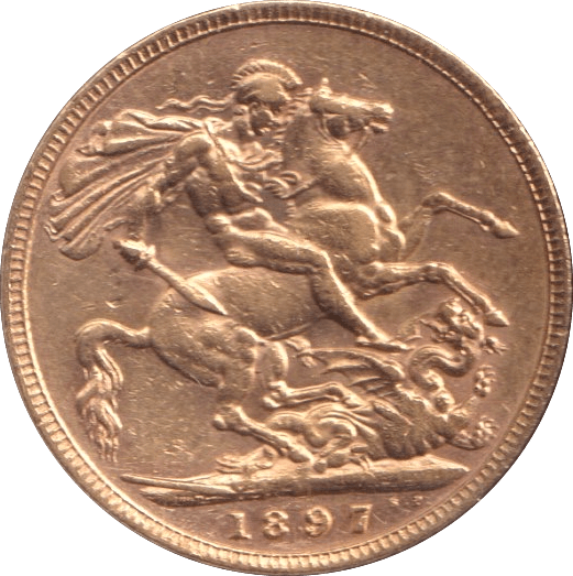 1897 GOLD SOVEREIGN ( GVF ) MELBOURNE MINT - SOVEREIGN - Cambridgeshire Coins