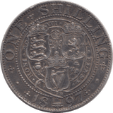 1897 SHILLING ( GVF ) - SHILLING - Cambridgeshire Coins