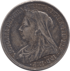 1897 SHILLING ( GVF ) - SHILLING - Cambridgeshire Coins