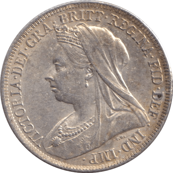 1897 SHILLING ( UNC ) - SHILLING - Cambridgeshire Coins