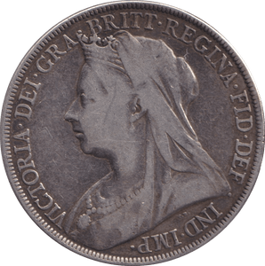 1898 CROWN ( FINE ) - CROWN - Cambridgeshire Coins