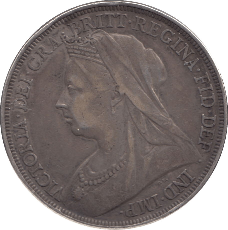 1898 CROWN ( GF ) LXII - CROWN - Cambridgeshire Coins