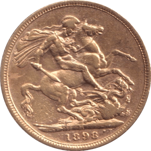 1898 GOLD SOVEREIGN ( GVF ) MELBOURNE MINT - Sovereign - Cambridgeshire Coins