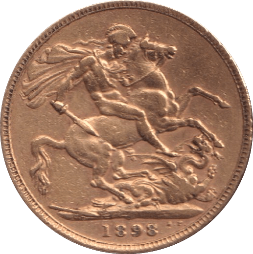 1898 GOLD SOVEREIGN ( VF ) - SOVEREIGN - Cambridgeshire Coins