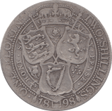 1898 ONE FLORIN ( GF ) - FLORIN - Cambridgeshire Coins