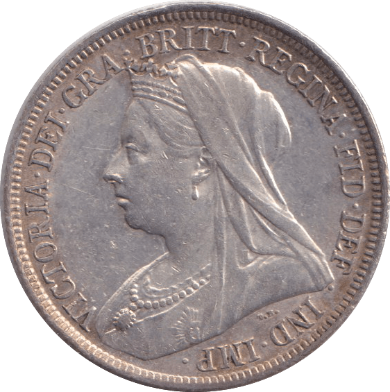 1898 SHILLING ( AUNC ) - SHILLING - Cambridgeshire Coins