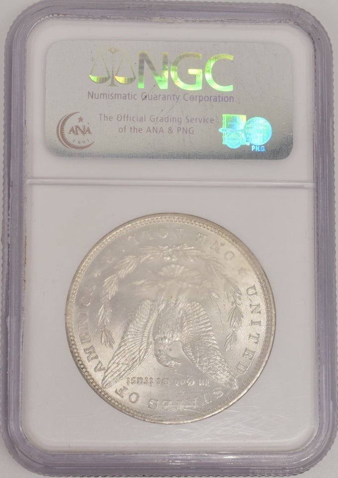 1898 SILVER MORGAN DOLLAR USA MS 63 - NGC SILVER COINS - Cambridgeshire Coins