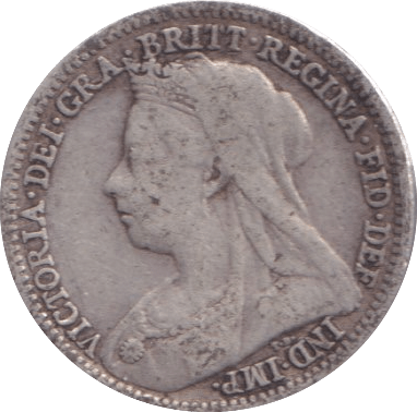 1898 THREEPENCE ( FINE ) - Threepence - Cambridgeshire Coins