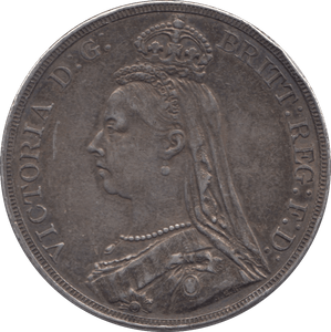 1899 CROWN ( GVF ) - CROWN - Cambridgeshire Coins