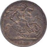 1899 CROWN ( GVF ) LXIII - CROWN - Cambridgeshire Coins