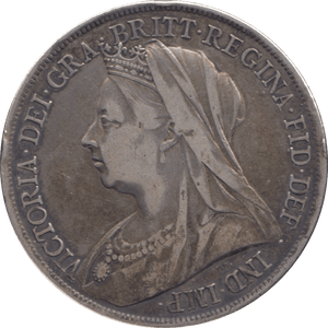 1899 CROWN ( VF ) - CROWN - Cambridgeshire Coins