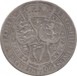 1899 FLORIN ( FINE ) * - FLORIN - Cambridgeshire Coins