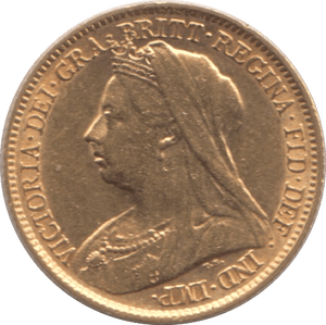 1899 GOLD HALF SOVEREIGN ( GVF ) - Half Sovereign - Cambridgeshire Coins