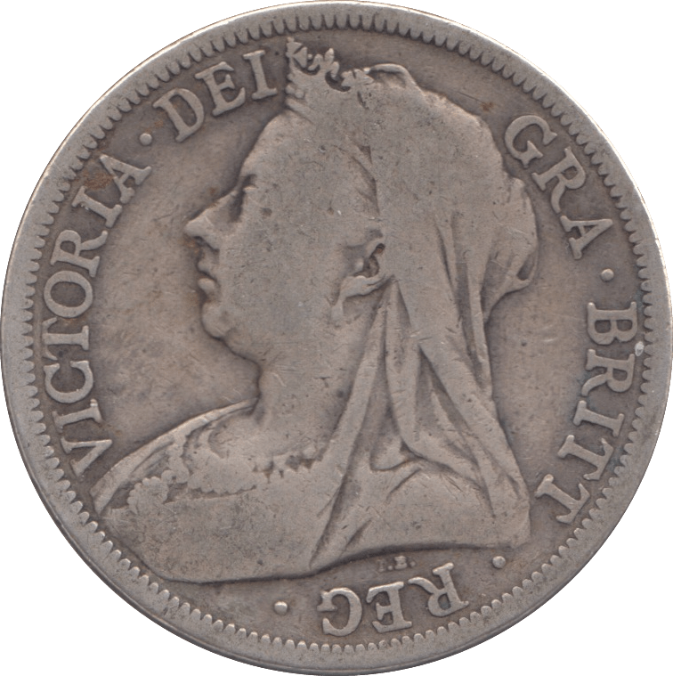 1899 HALFCROWN ( FINE ) - Halfcrown - Cambridgeshire Coins