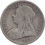 1899 HALFCROWN ( NF ) - Halfcrown - Cambridgeshire Coins