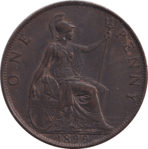 1899 PENNY ( EF ) - PENNY - Cambridgeshire Coins