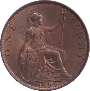 1899 PENNY ( UNC ) - Penny - Cambridgeshire Coins