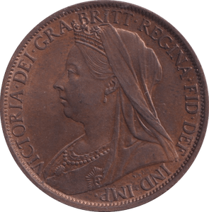 1899 PENNY ( UNC ) - Penny - Cambridgeshire Coins