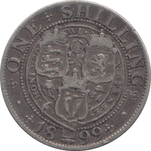 1899 SHILLING ( GF ) - Shilling - Cambridgeshire Coins