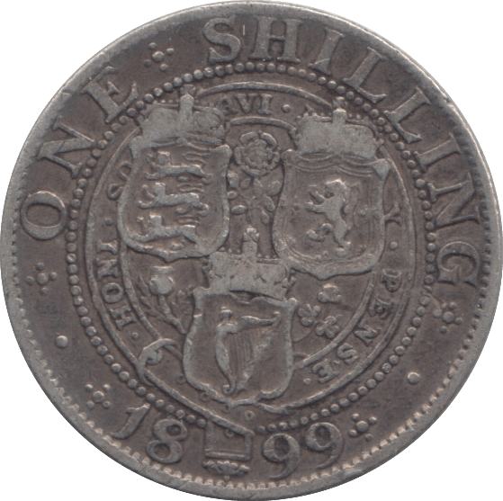 1899 SHILLING ( GF ) - Shilling - Cambridgeshire Coins