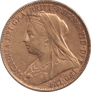 1899 SOVEREIGN ( GVF ) - HALF SOVEREIGN - Cambridgeshire Coins