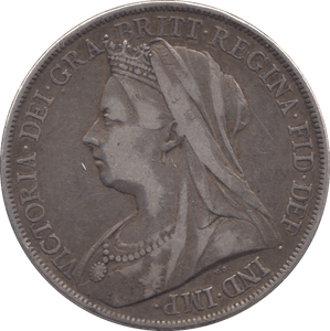 1900 CROWN ( GVF ) LXIV - CROWN - Cambridgeshire Coins