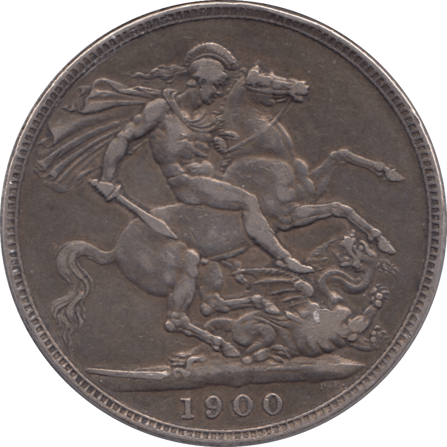 1900 CROWN ( GVF ) LXIV - CROWN - Cambridgeshire Coins