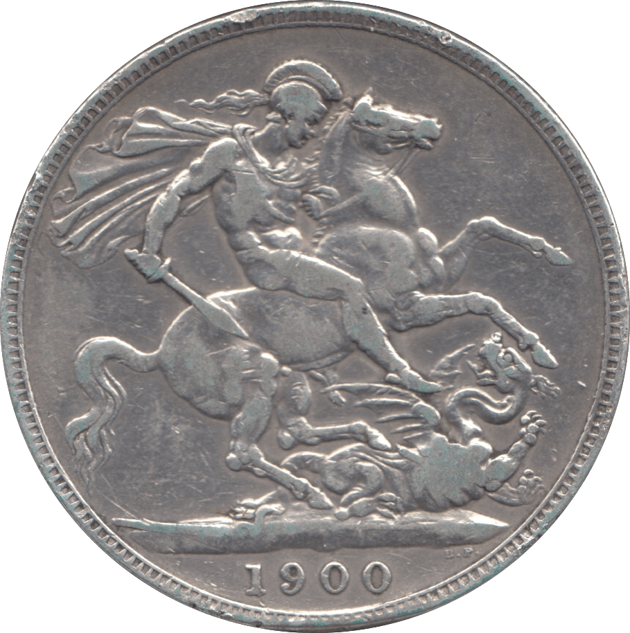 1900 CROWN ( VF ) LXIV - CROWN - Cambridgeshire Coins