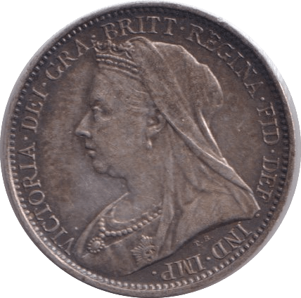 1900 FOURPENCE ( EF ) - FOURPENCE - Cambridgeshire Coins