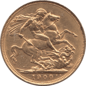 1900 GOLD SOVEREIGN ( GVF ) - SOVEREIGN - Cambridgeshire Coins